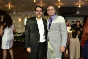 Ronn Torossian with Israeli Ambassador Danny Danon
